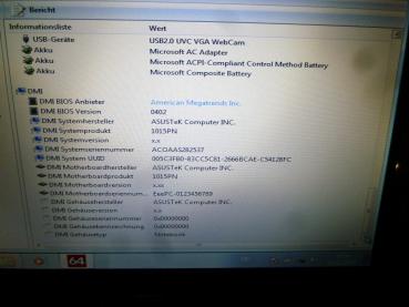 ASUS Eee PC 1015PN Netbook | 10.1 Zoll | Intel N550