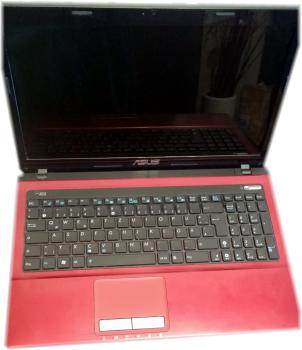 Asus X53SJ-SX359V Notebook | 16,5 Zoll | DualCore 2x2100 MHz | Rot | Ersatzteil Gerät