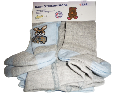 Kleinkinder Baby ★ Strumpfhosen ★ Set 2 Farben ★ gr.62-68