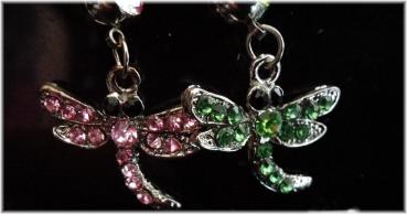Bauchnabelpiercing 1.6 / 14 G Libelle mit Kristallsten