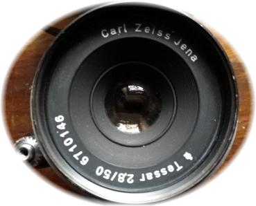 Zeiss Tessar 2.8/50mm RAR 60er Jahre