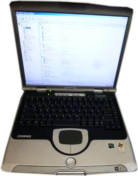 HP Compaq Evo N115 Laptop - CM 2130 | AMD 1500+ MHz | 14,1 Zoll