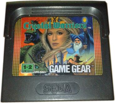 CRYSTAL WARRIORS SEGA Spiel Game Gear SGG Retro Game