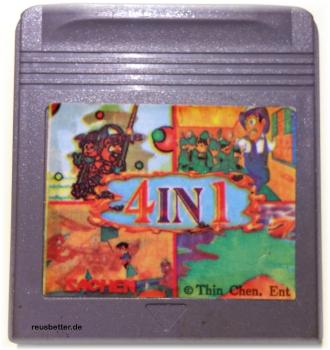 Nintendo Gameboy 4in1 Spiel Sachen Thin Chen Ent Retro Games