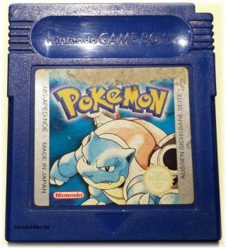 Pokemon Blau, Blaue Edition Nintendo Game Boy Spiel