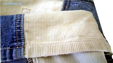 Patchwork Jeans Damen ☆ Damen Schlaghose ☆ genuine denim 98 ☆ Gr.L