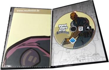 GTA  Grand Theft Auto  San Andreas Reiseführer und Karte  DVD BOX