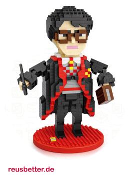 Harry Potter Baustein Set LOZ iBLOCK FUN mit Standblock