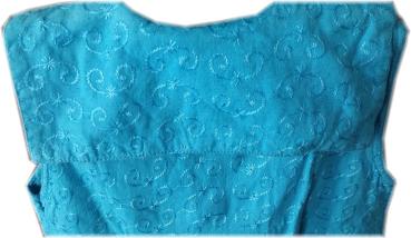 Kinder Matrosen Hosenkleid für Mädchen Overal Türkis 104