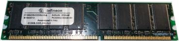 PC Arbeitsspeicher Infineon 512 MB DDR SDRAM PC3200U PC RAM