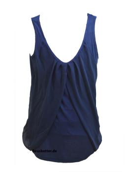 Damen Achseltop Casual Chiffon  Navy Blue intimissimi