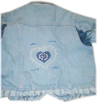 Jeansjacke für Mädchen von Ding Dong  - 98
