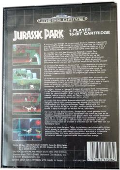 Jurassic Park  SEGA MEGA Drive  mit Verpackung  Retro Games