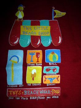 Achselshirt Tanktop für Kinder Motiv The Little Beach von Kids World