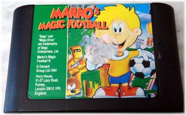Sega Mega Drive Modul ☛ Marko's Magic Football ☛ Retro Games Spiel