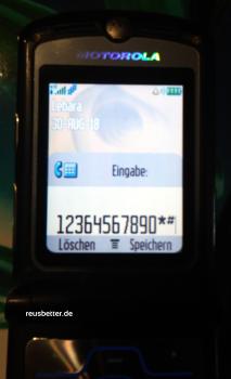 Motorola RAZR V3i - Klapphandy | 2,2 Zoll