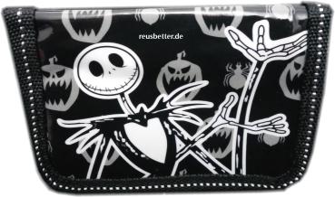 Nightmare Before Christmas Geldbörse | Jack Skellington Portemonnaie Schwarz