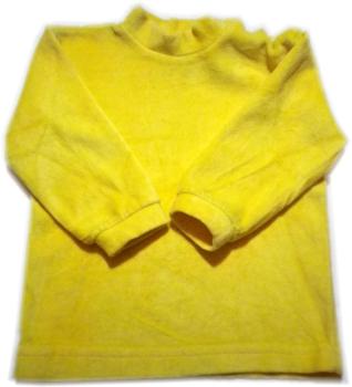 Kleinkinder Nicki Shirt Gelb größe 74-80