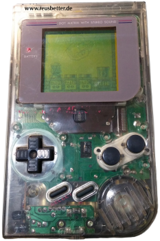 Nintendo GAME BOY CLASSIC ☢ Handheld-Konsole Retro ☢ Clear DMG-01