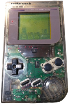 Nintendo GAME BOY CLASSIC Handheld-Konsole Retro Clear DMG-01