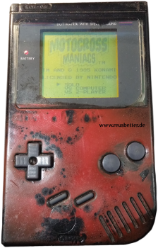 Nintendo GAME BOY CLASSIC Handheld-Konsole Retro DMG-01- 4 Spiele und Case