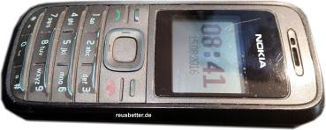 Nokia 1200 Handy | Silber Grau | Sim Frei | 1,5 Zoll | Retro