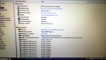 Packard Bell EasyNote Netbook | XS20-007 Pegasus | 1,2 GHz | DVI | 2 Teile 1 Preis
