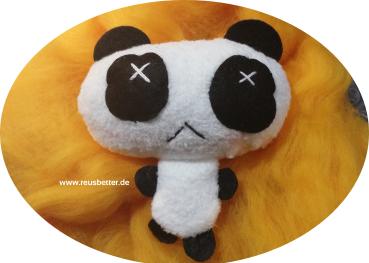 Süßer Cartoon Panda ☆ Plüsch Anhänger ☆ Schlüssel und Taschen Anhänger