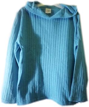 Kinder Kapuzenpullover シ Sweatshirt Türkis シ gr.140