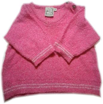 Mädchen Sweater Pulli Pink