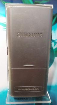 Samsung SGH-J600 Slider Handy | 1,3 MP | 1.9 Zoll | Silber | Simlock Frei