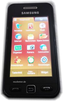 Samsung Star GT- S5230 Smartphone |  Touchscreen | 3 Zoll | 3.2 MP |  Simlock Frei