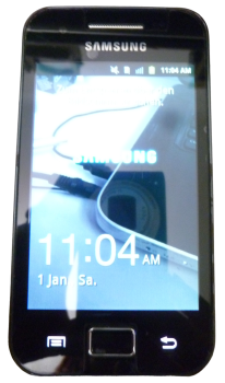 Samsung Galaxy Ace GT-S5830i Smartphone | 5 MP Kamera | 3,5 Zoll | Onyx Black | Simlock Frei