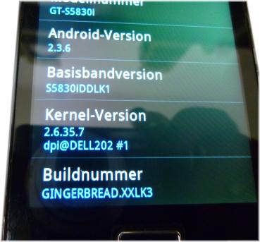 Samsung Galaxy Ace GT-S5830i Smartphone | 5 MP Kamera | 3,5 Zoll | Onyx Black | Simlock Frei