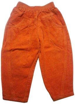 Kleinkinder Cordsamt Hose größe 86 in Orange