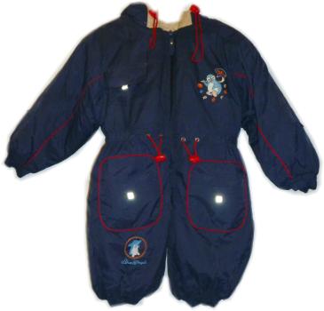 Kleinkinder Schneeanzug - Thermoanzug für Jungen Dunkelblau 80/86