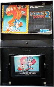 Sega Mega Drive Spielx☛ Sonic the Hedgehog 2 ☛ mit Anleitung und Verpackung