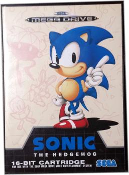 Sega Mega Drive Spiel Sonic the Hedgehog - komplett mit Handbuch - Pal