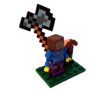 Schlüsselanhänger Minecraft Motiv Set Steve Sammel Box Set
