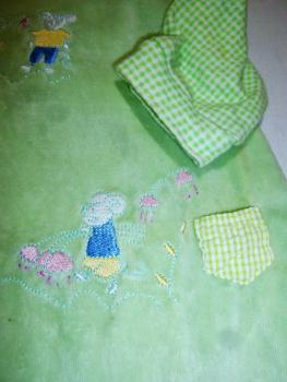 Kleinkinder Baby Strampler ☀ 2 Teiliges Baby Erstlingsset ☀ gr. 56 ☀ Lindgrün