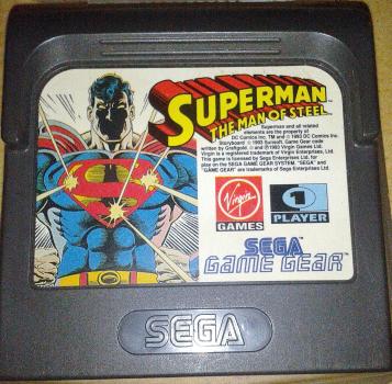 SEGA Game Gear Retro Game Superman The Man Of Steel