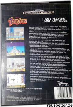 Disney's Talespin Sega Mega Drive Retro Games Spiel mit OVP