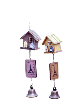 Mein Nachbar Totoro Holzhaus Fenster Deko hängend Studio Ghibli Windspiel