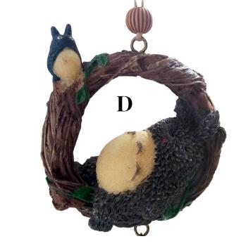 Mein Nachbar Totoro Fenster Deko hängend Studio Ghibli Windspiel Haus Steingut