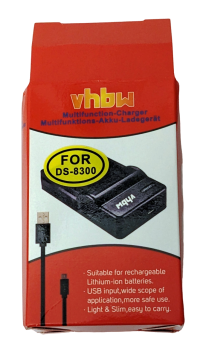 vhbw DC-K4 Akku Ladegerät kompatibel Medion DC8300 Digitalkamera