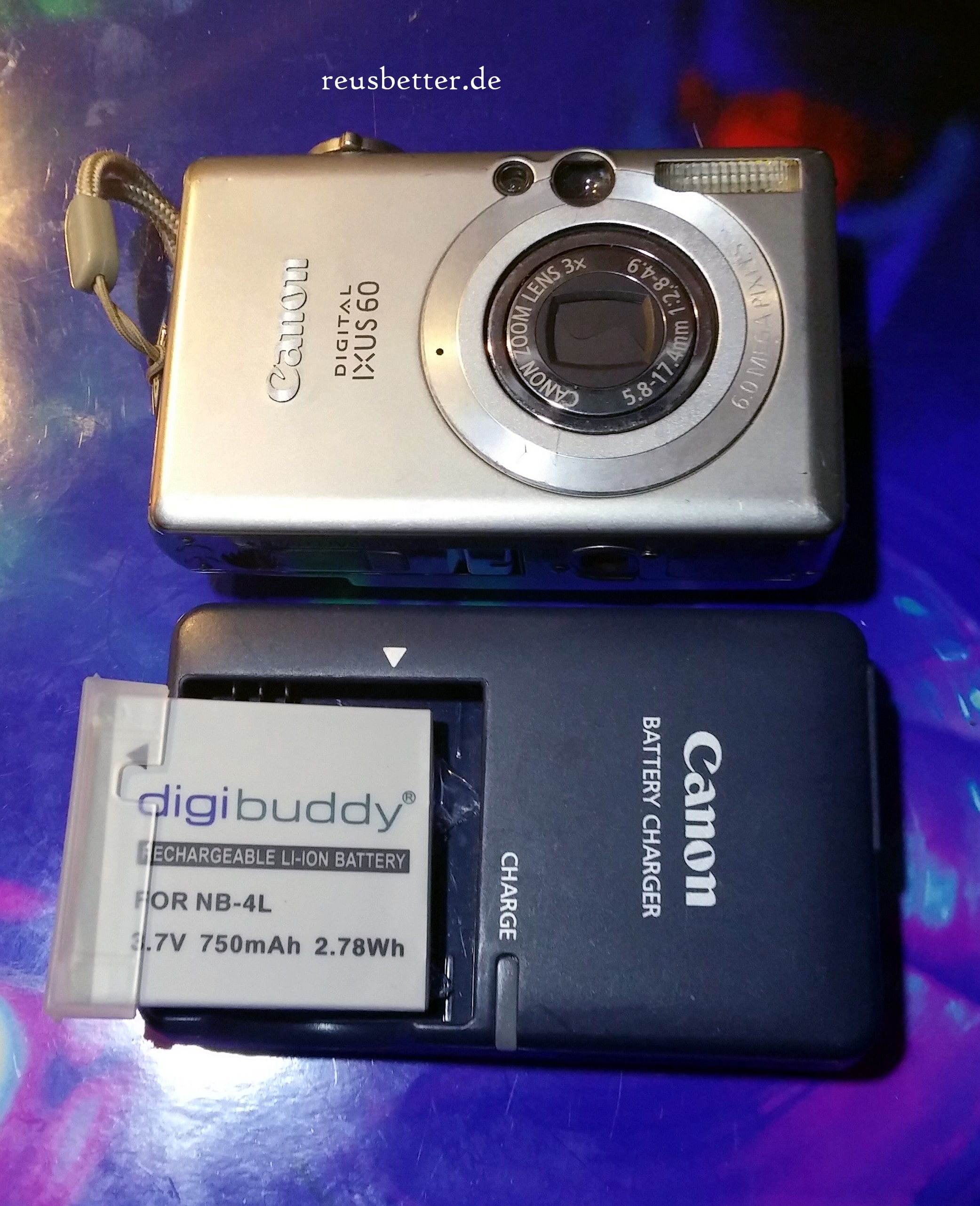 Canon Digitalkamera IXUS 60