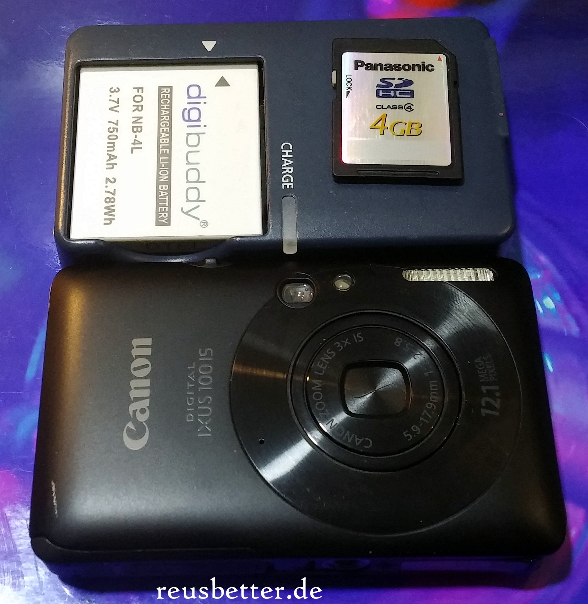 Canon Digital IXUS 100 IS Digitalkamera