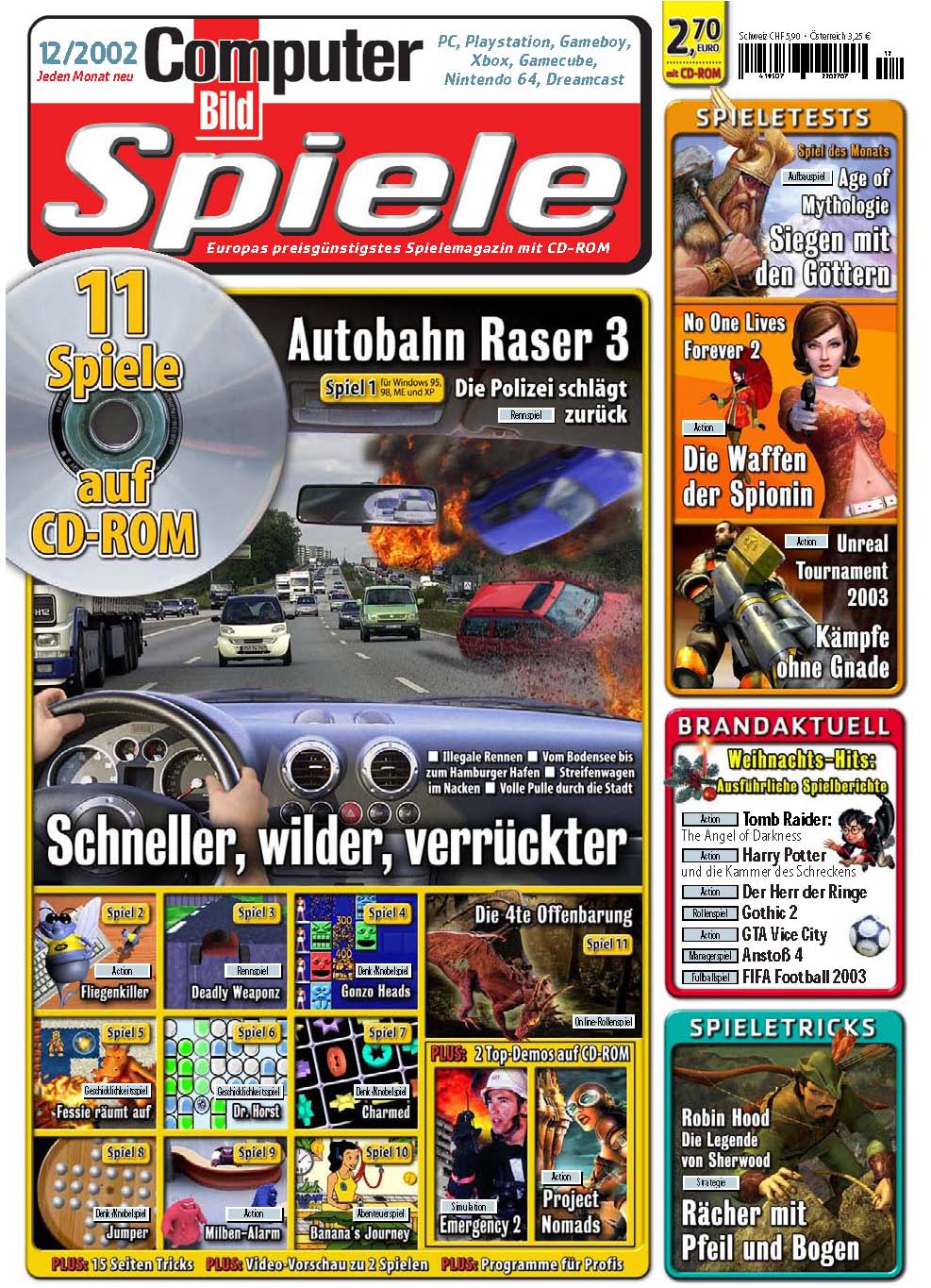 Computer Bild Spiele Ausgabe 12 /2002