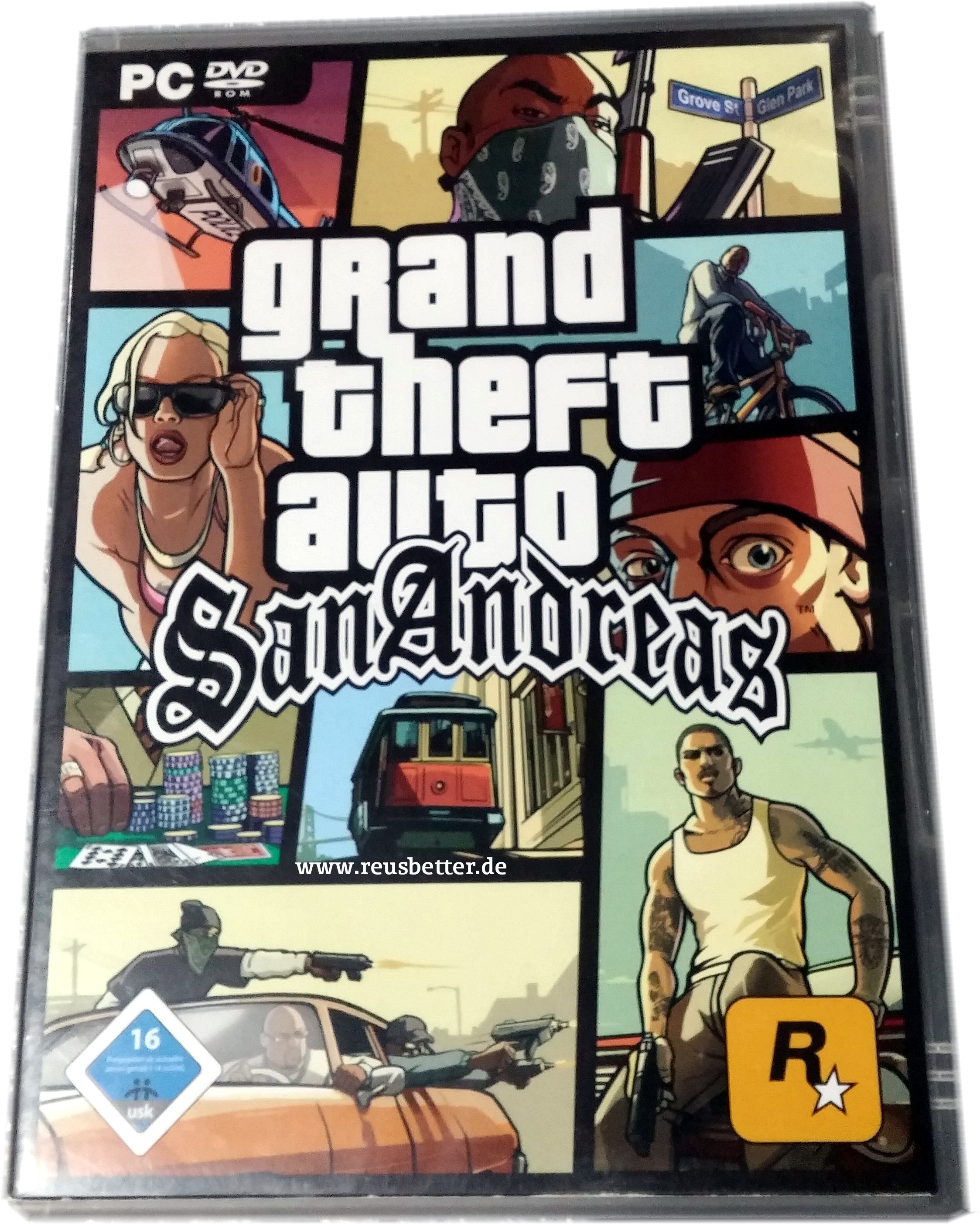  Grand Theft Auto: San Andreas ( DVD-ROM ) - PC : Video