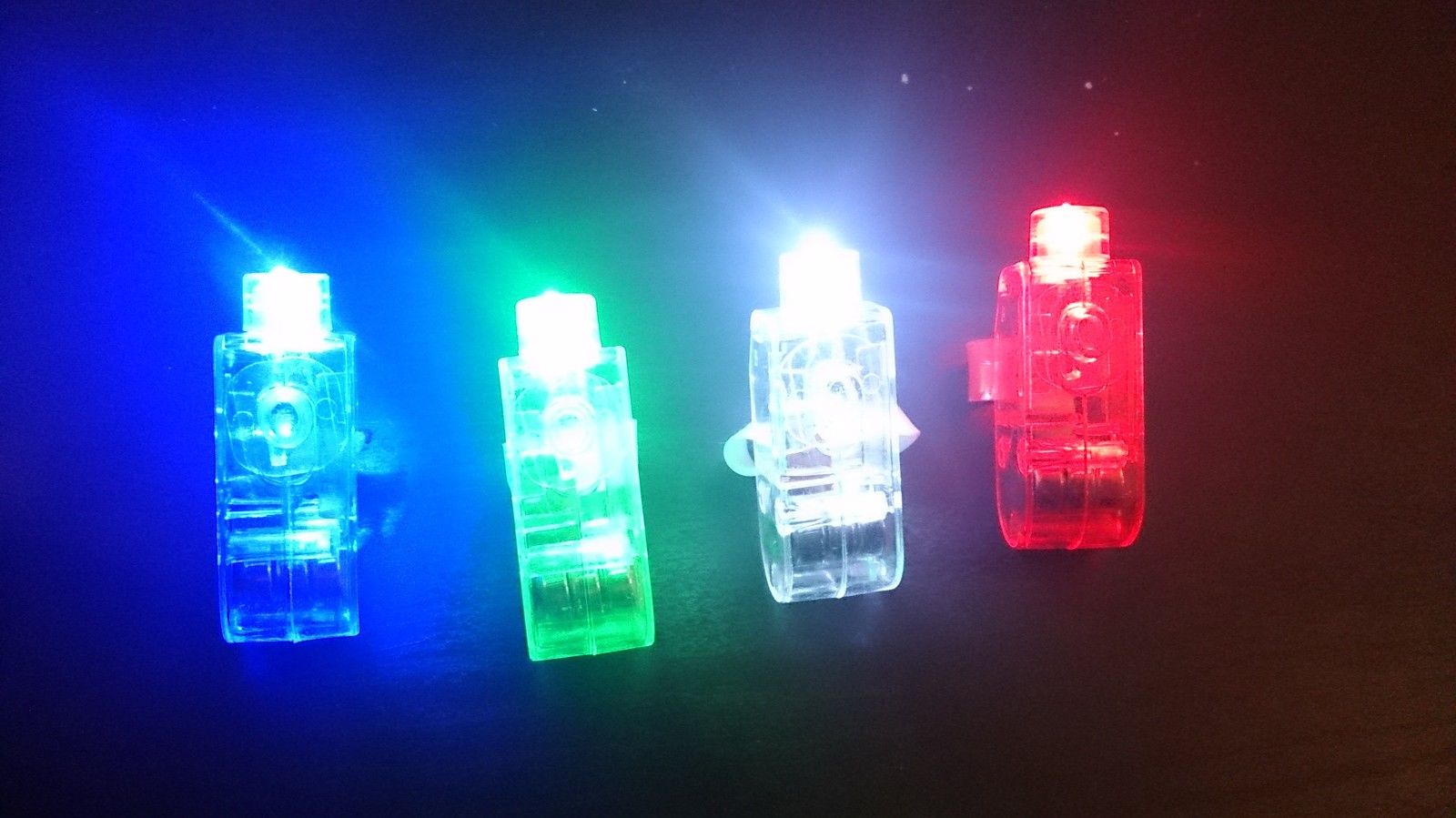 LED Fingerlichter 4er Set